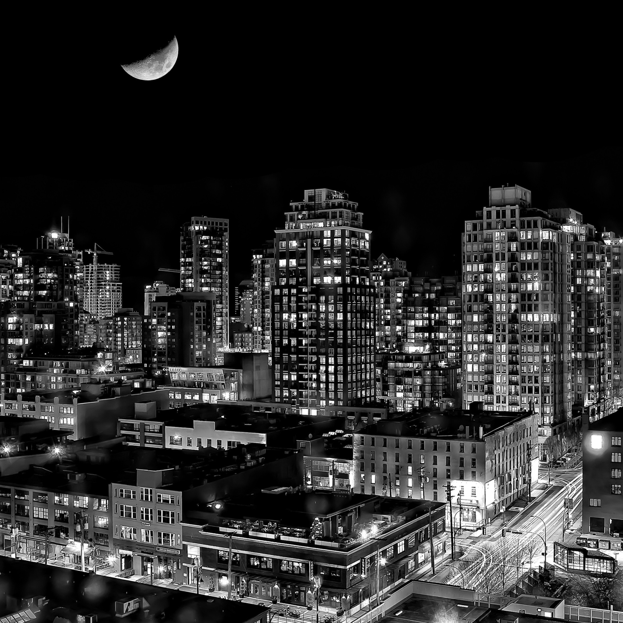 Sfondi Night Canadian City 2048x2048
