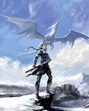 Arcane Elven Warrior in Armor screenshot #1 128x160