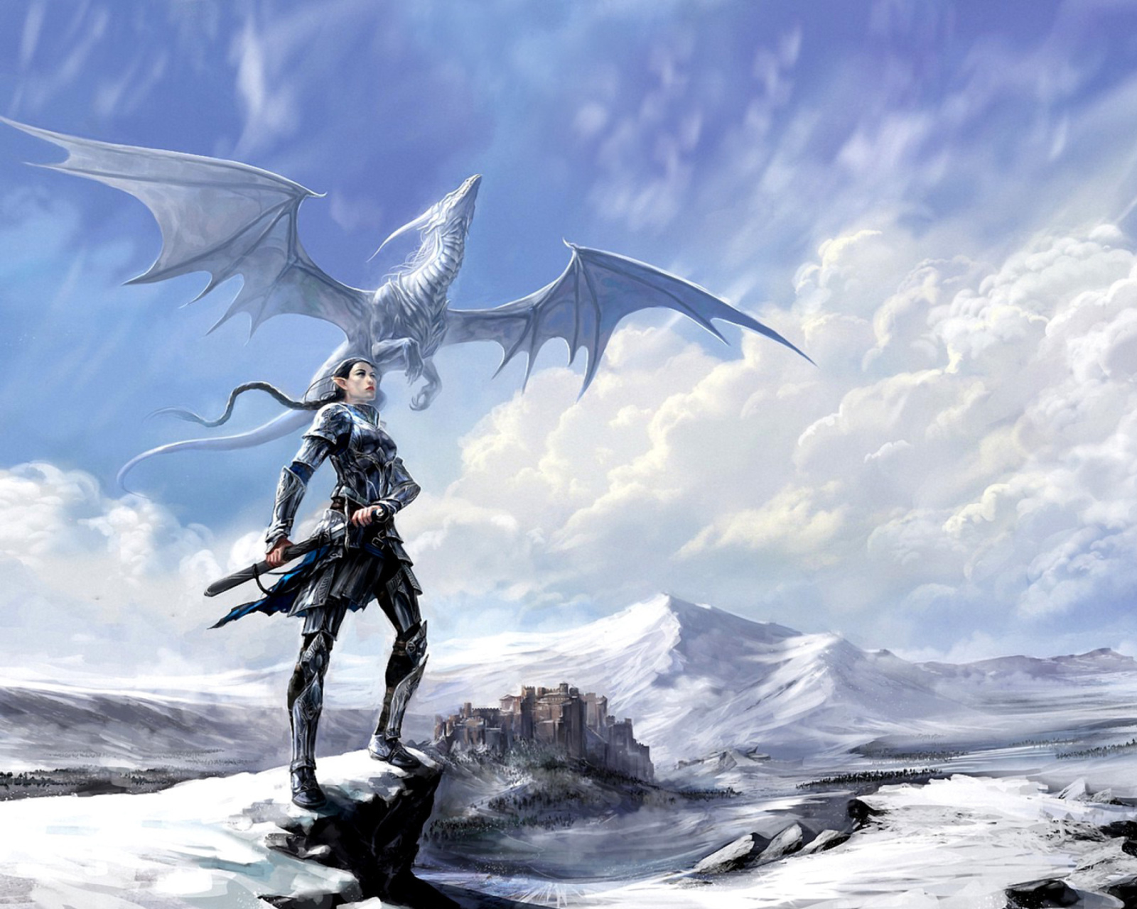 Arcane Elven Warrior in Armor screenshot #1 1600x1280