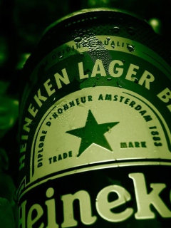 Das Heineken Lager Beer Wallpaper 240x320
