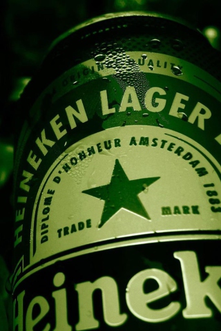 Das Heineken Lager Beer Wallpaper 320x480