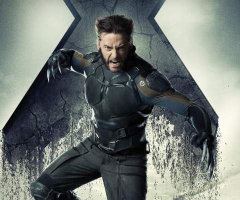 Screenshot №1 pro téma Hugh Jackman X Men Days Of Future Past 480x400