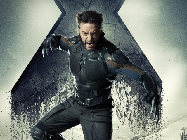 Sfondi Hugh Jackman X Men Days Of Future Past 640x480