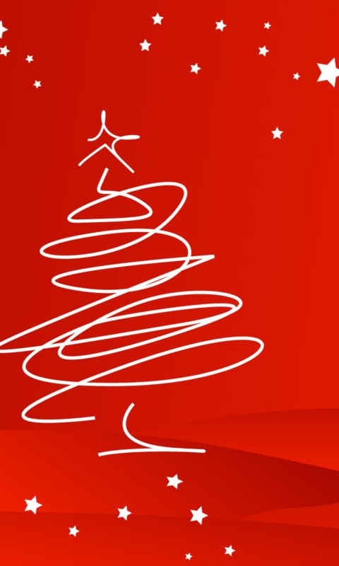 Merry Christmas Red screenshot #1 480x800