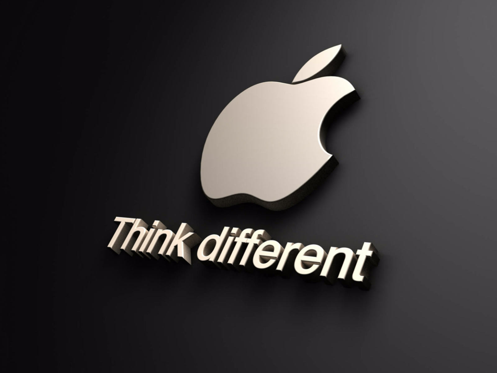 Fondo de pantalla 3D Apple Wallpaper 1600x1200