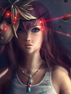 Sfondi Final Fantasy Girl 240x320