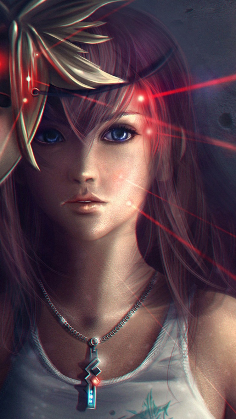 Fondo de pantalla Final Fantasy Girl 750x1334
