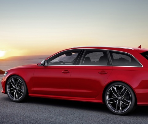 Das Audi A6 Avant Wallpaper 480x400