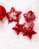 Red Decorations wallpaper 128x160