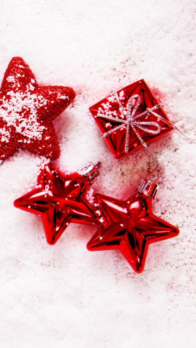 Red Decorations wallpaper 640x1136