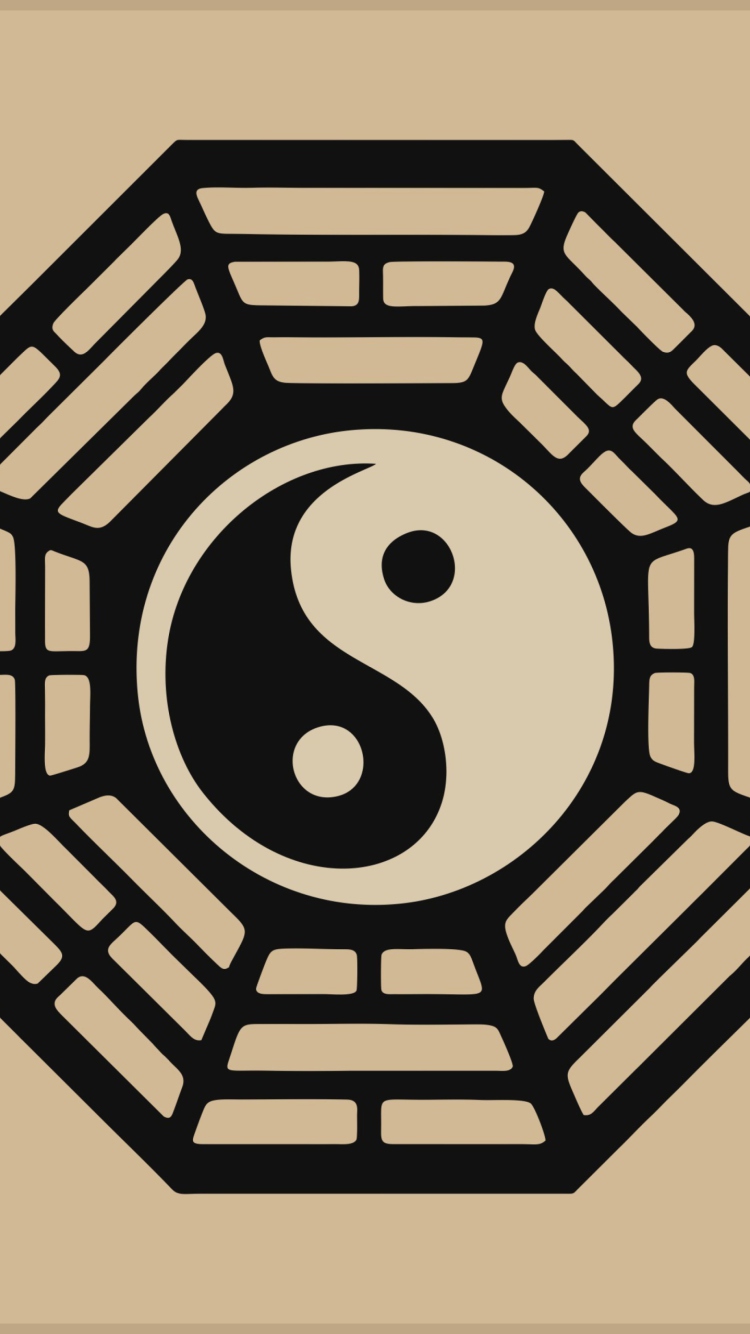 Das Yin Yang Symbol Wallpaper 750x1334