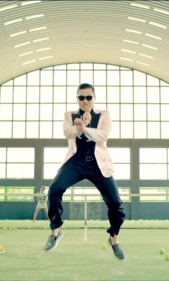 Screenshot №1 pro téma Oppa Gangnam Style 240x400