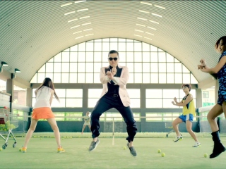 Das Oppa Gangnam Style Wallpaper 320x240