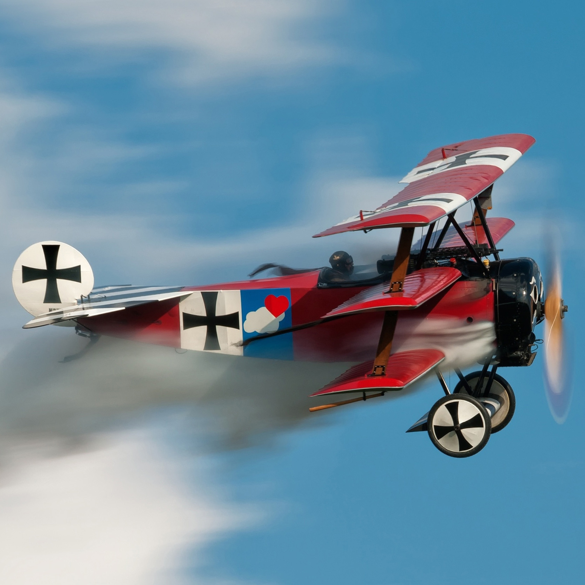 Sfondi Fokker Dr I Triplane 2048x2048