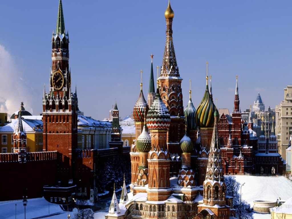 Das Red Square Russia Wallpaper 1024x768