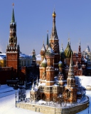 Обои Red Square Russia 128x160