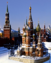 Red Square Russia screenshot #1 176x220