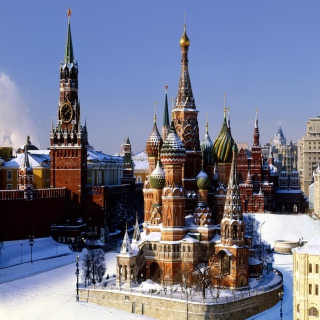 Red Square Russia sfondi gratuiti per 1024x1024