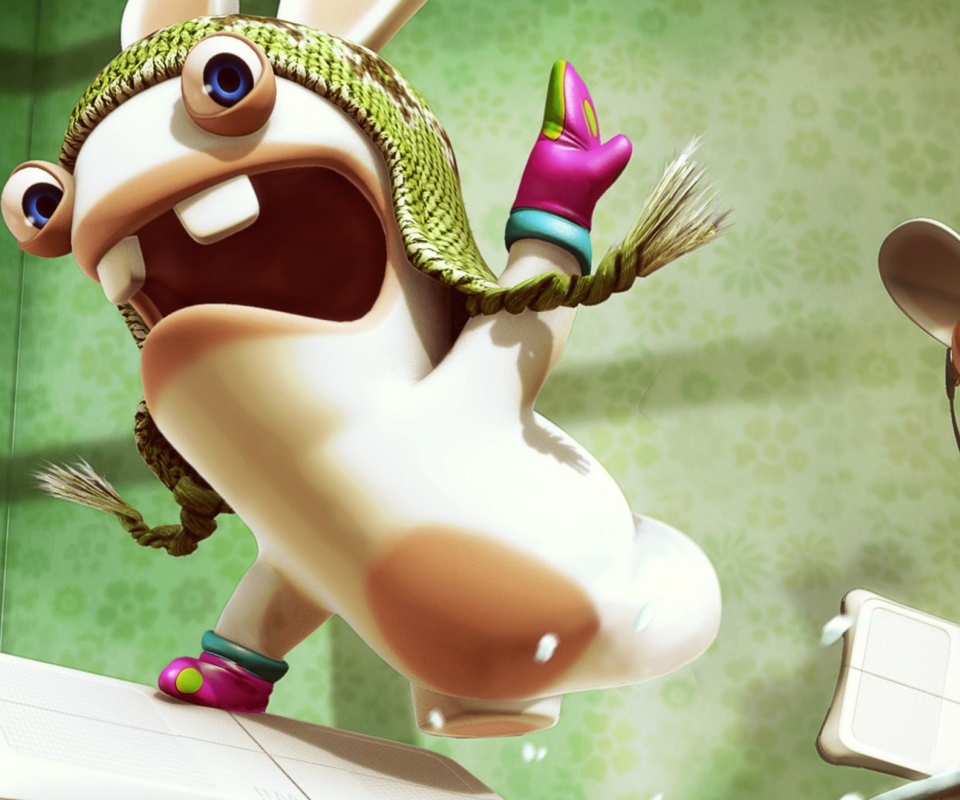 Sfondi Crazy Rabbids 960x800