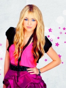 Das Miley Cyrus Blonde Wallpaper 132x176