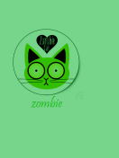 Sfondi Zombie Cat 132x176