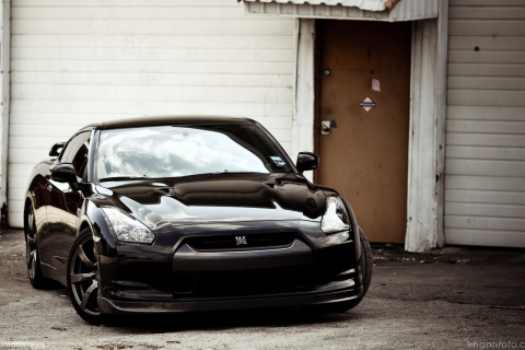 Nissan Skyline GTR R35 wallpaper 480x320