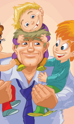 Happy Father's Day (June 3rd Sunday) screenshot #1 240x400
