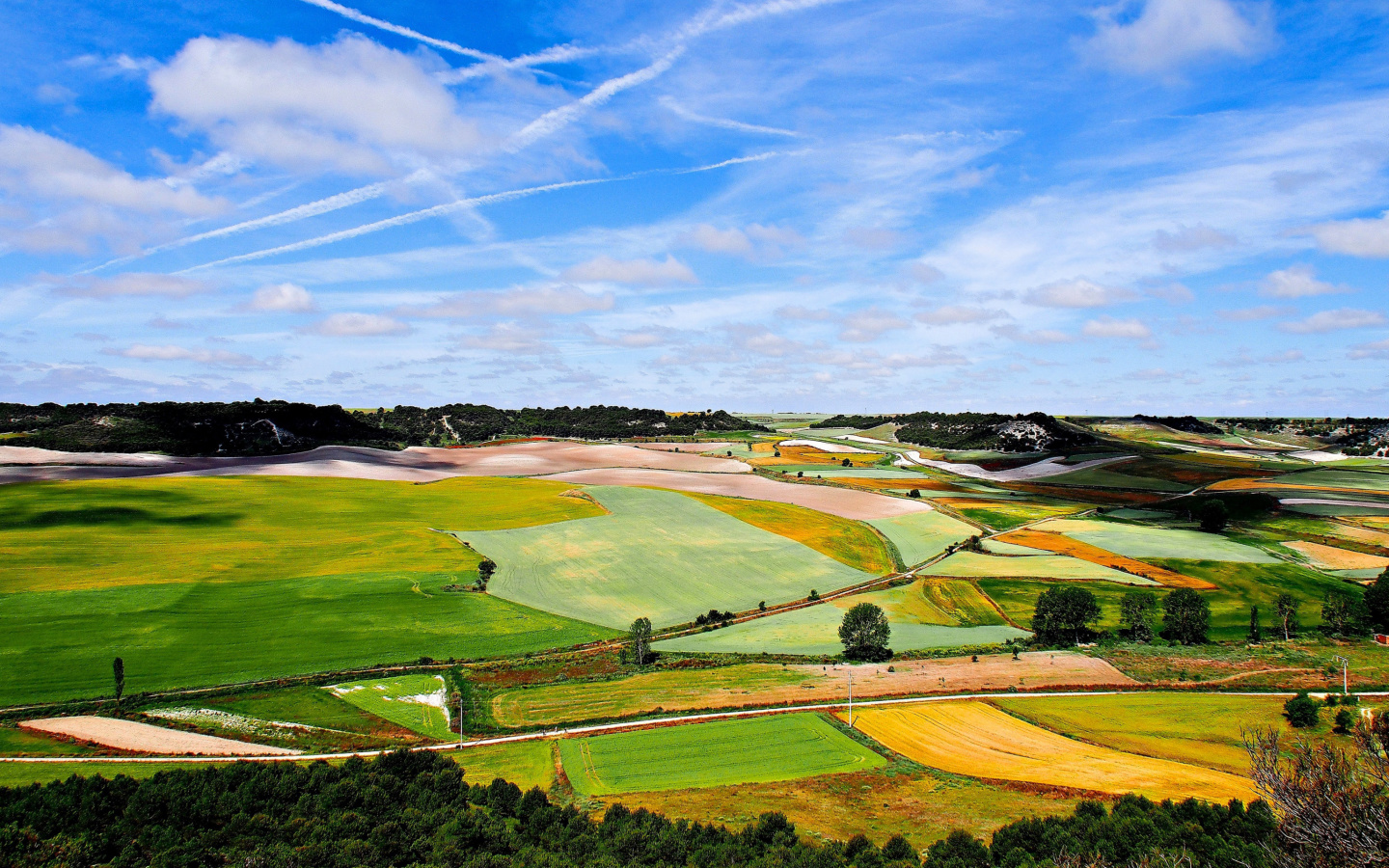 Picturesque Landscape Valley wallpaper 1440x900