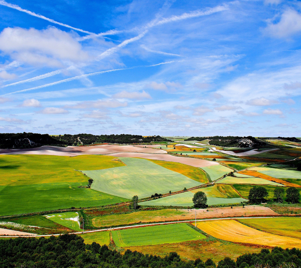 Picturesque Landscape Valley wallpaper 960x854