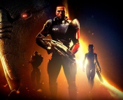 Fondo de pantalla Mass Effect 176x144