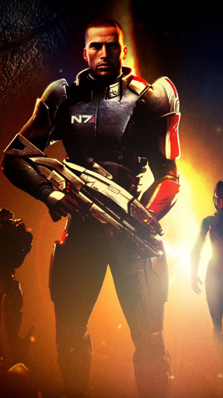 Mass Effect wallpaper 750x1334