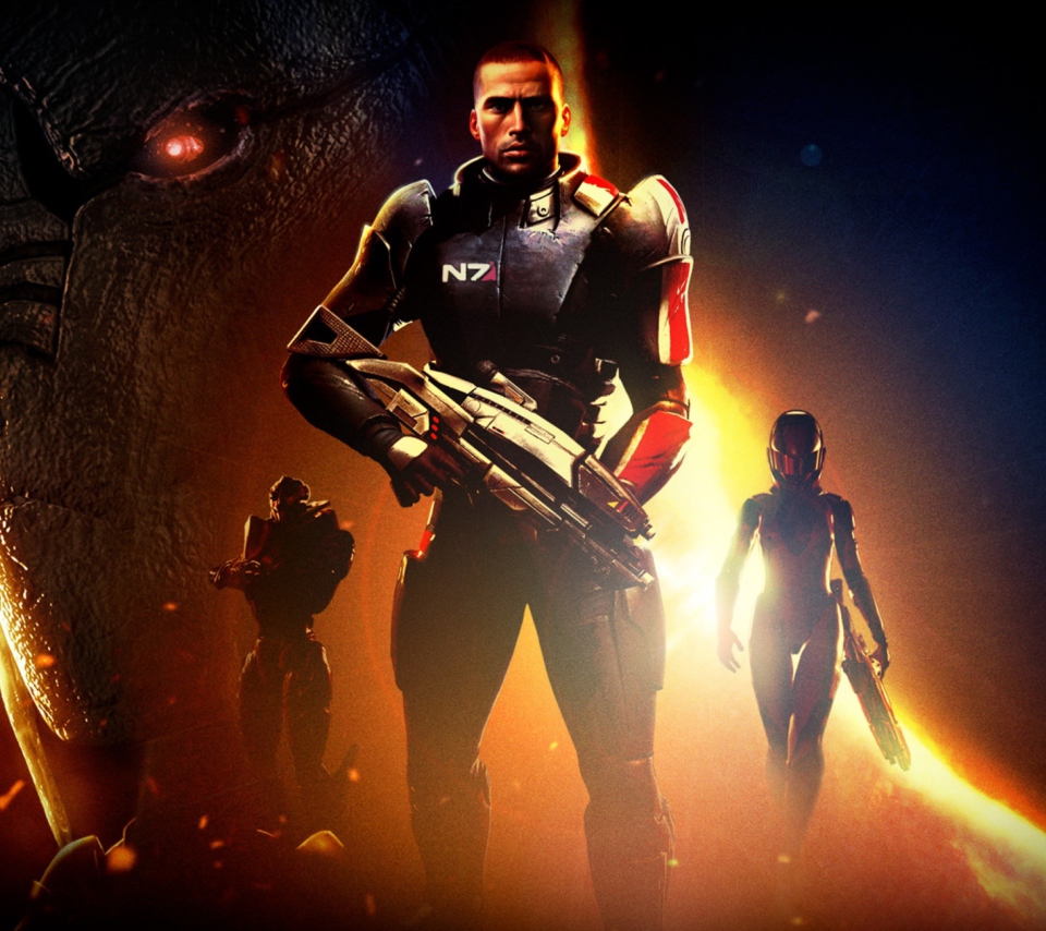 Das Mass Effect Wallpaper 960x854