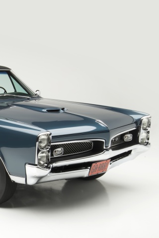 Das Classic Car - 1967 Pontiac Tempest GTO Wallpaper 320x480