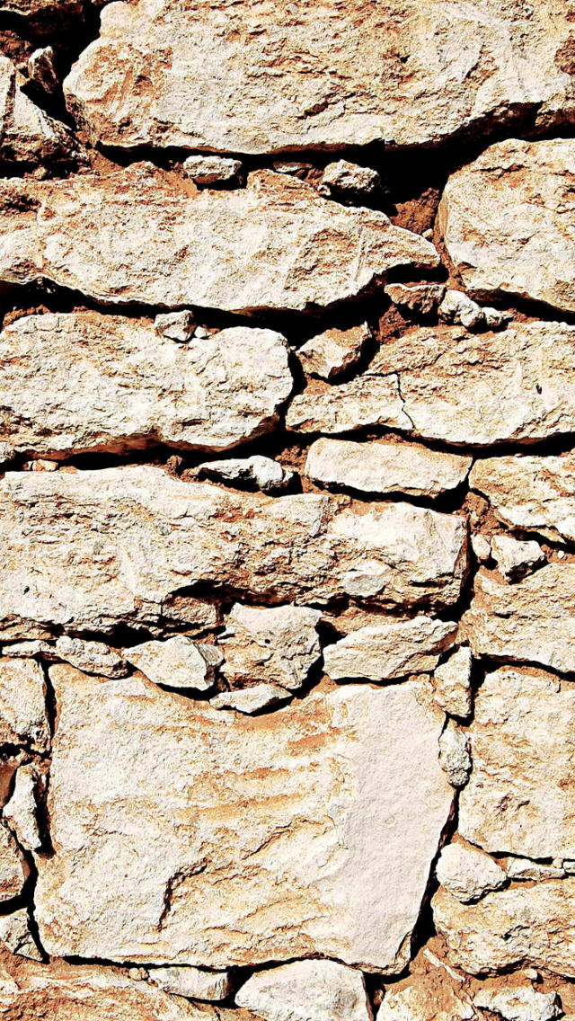 Das Brown Stones Wallpaper 640x1136