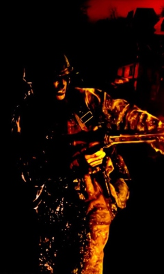 Das Call Of Duty World At War Wallpaper 240x400