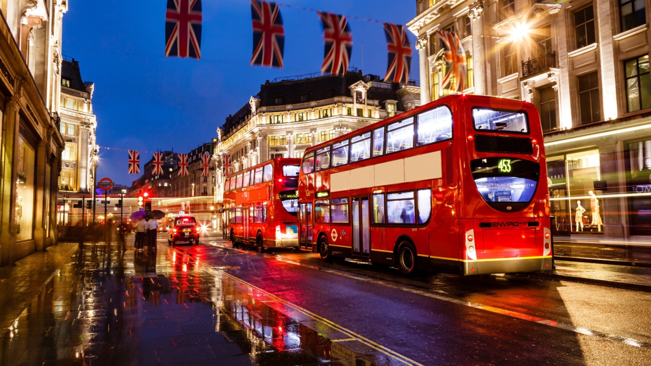 Das London Bus Wallpaper 1280x720