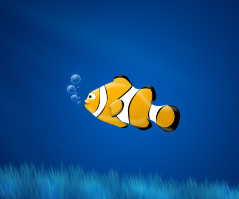 Little Yellow Fish screenshot #1 480x400
