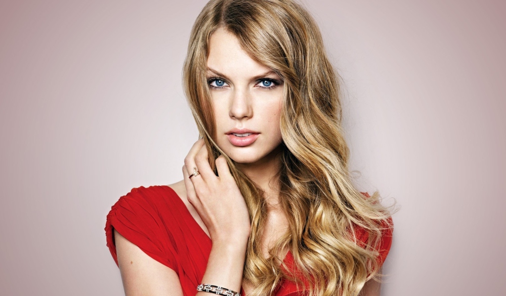 Screenshot №1 pro téma Taylor Swift Red Dress 1024x600