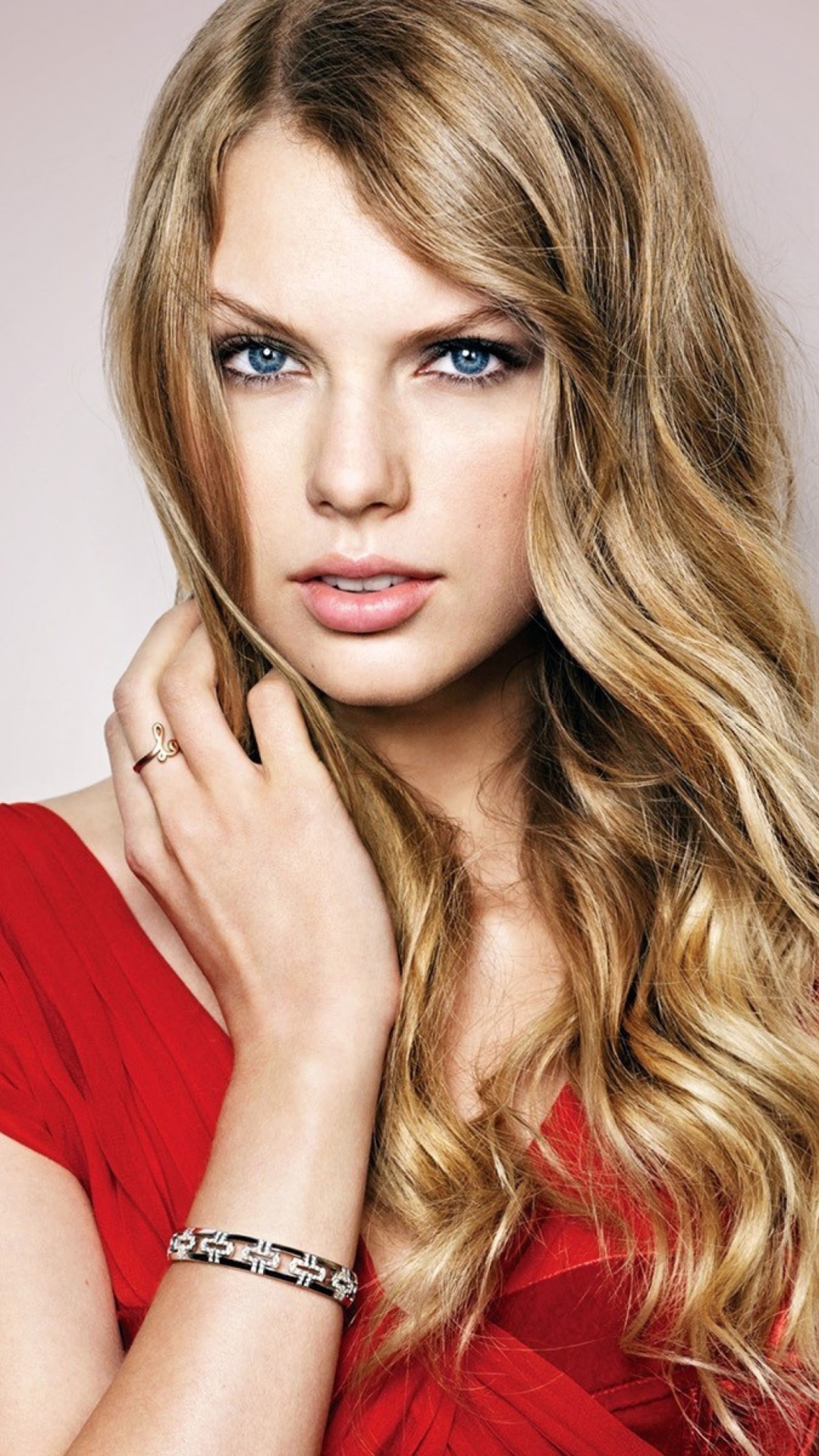 Taylor Swift Red Dress wallpaper 1080x1920