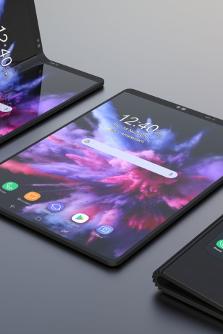 Samsung Galaxy Fold screenshot #1 320x480