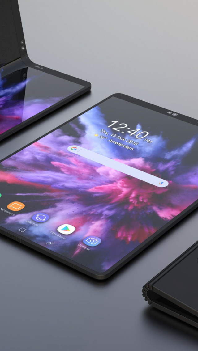 Fondo de pantalla Samsung Galaxy Fold 640x1136