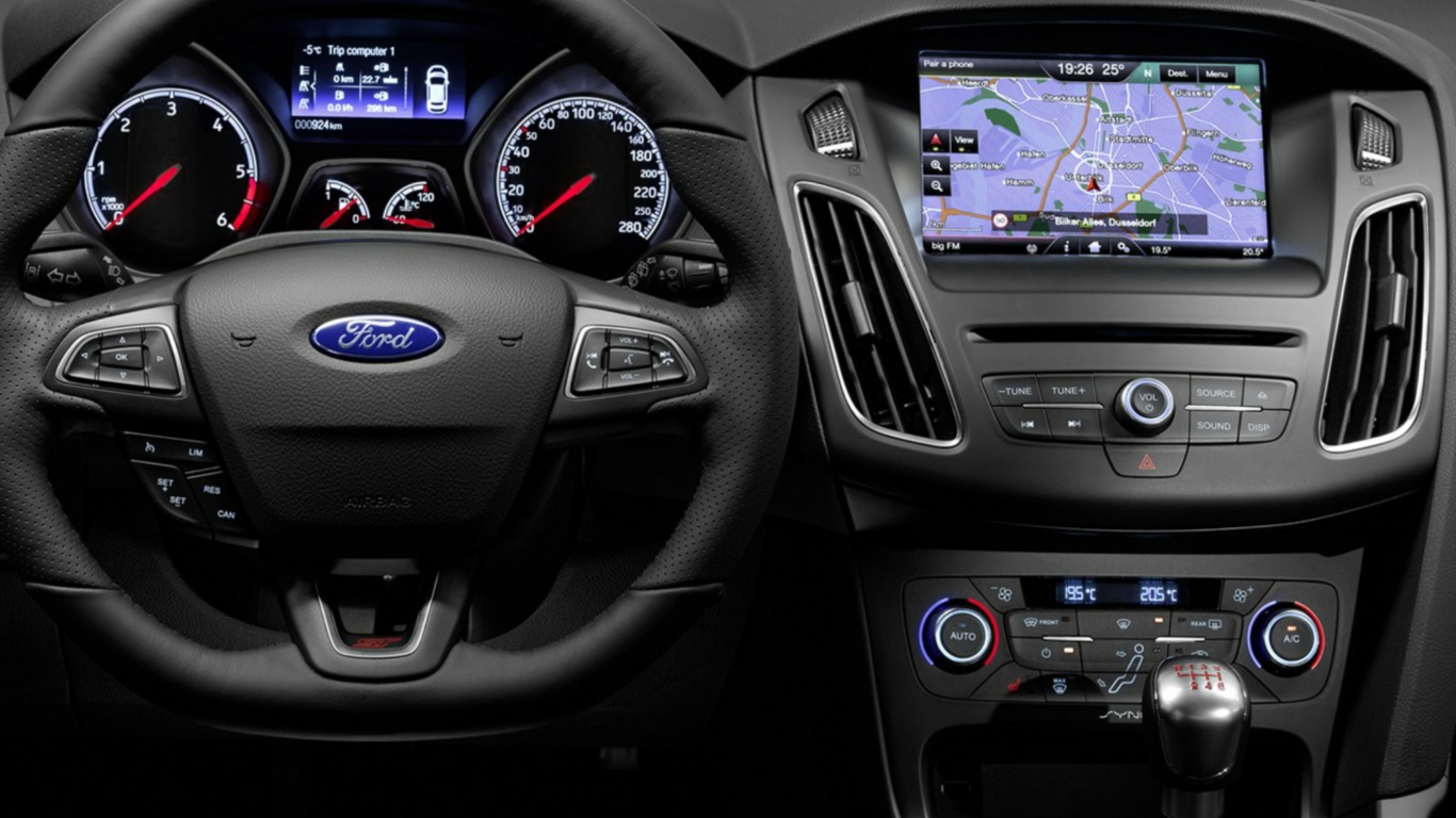 Fondo de pantalla Ford Focus St 2015 1366x768