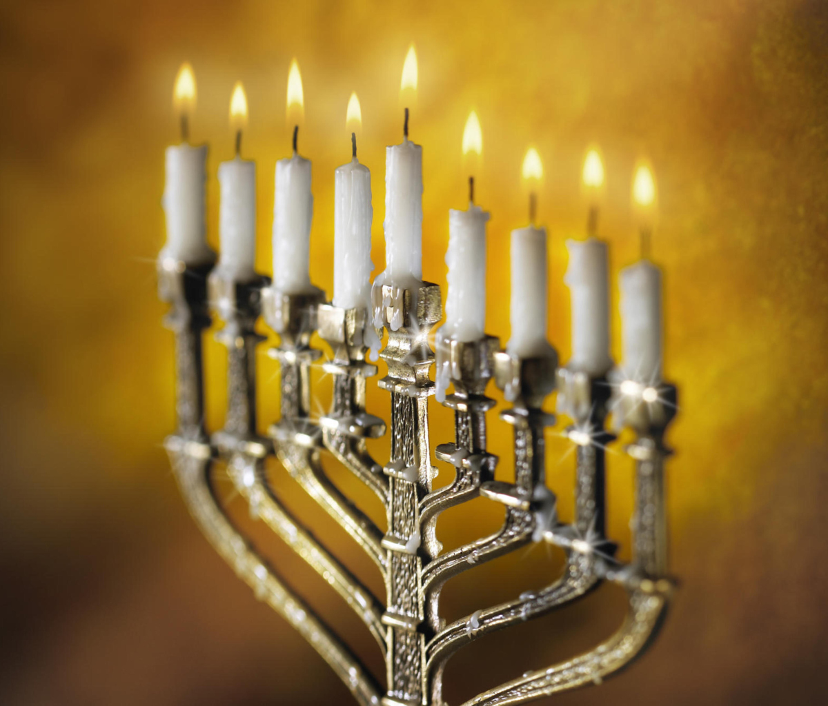 Lighting of Menorah in Jerusalem screenshot #1 1200x1024