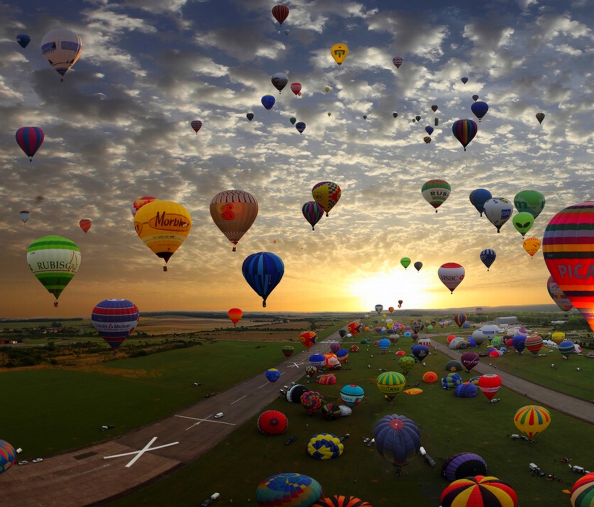 Fondo de pantalla Air Balloons 1200x1024