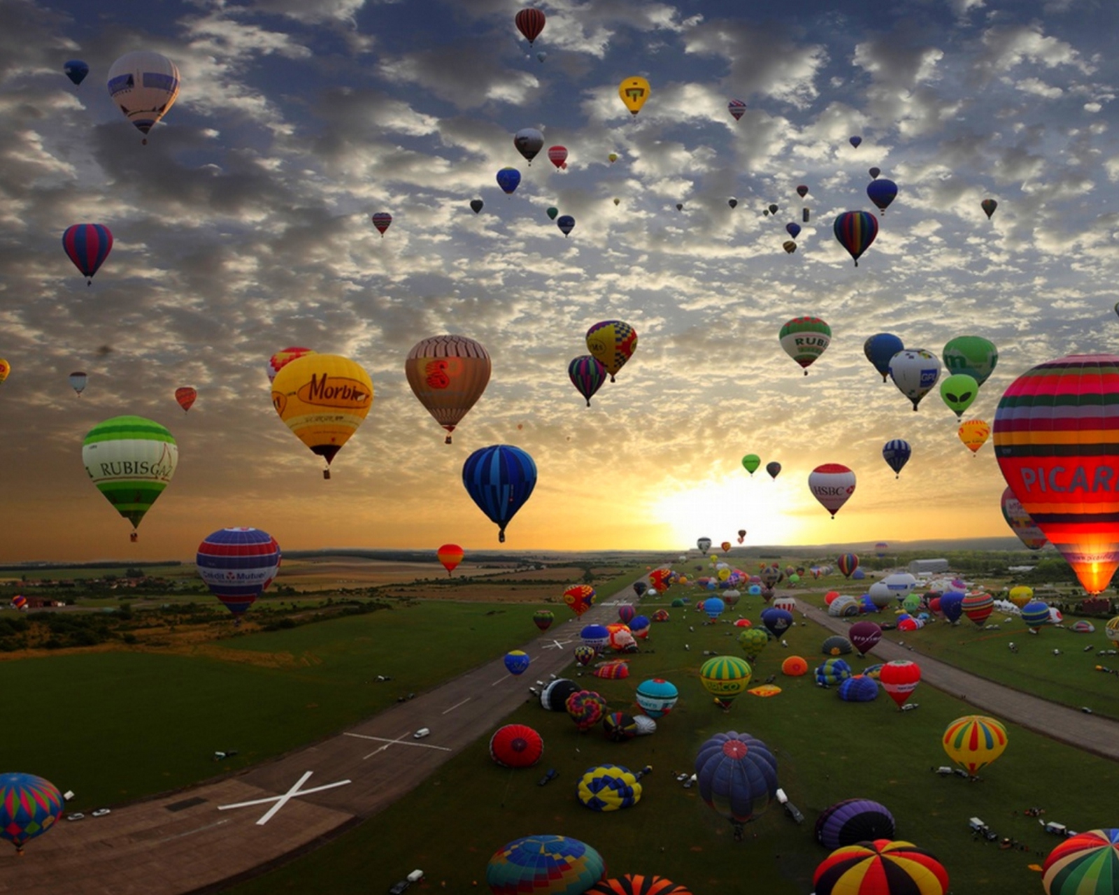 Das Air Balloons Wallpaper 1600x1280