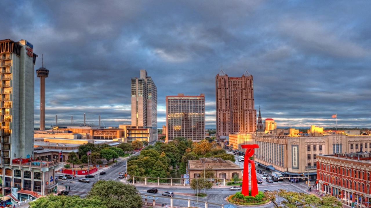 San Antonio in Texas HDR wallpaper 1280x720