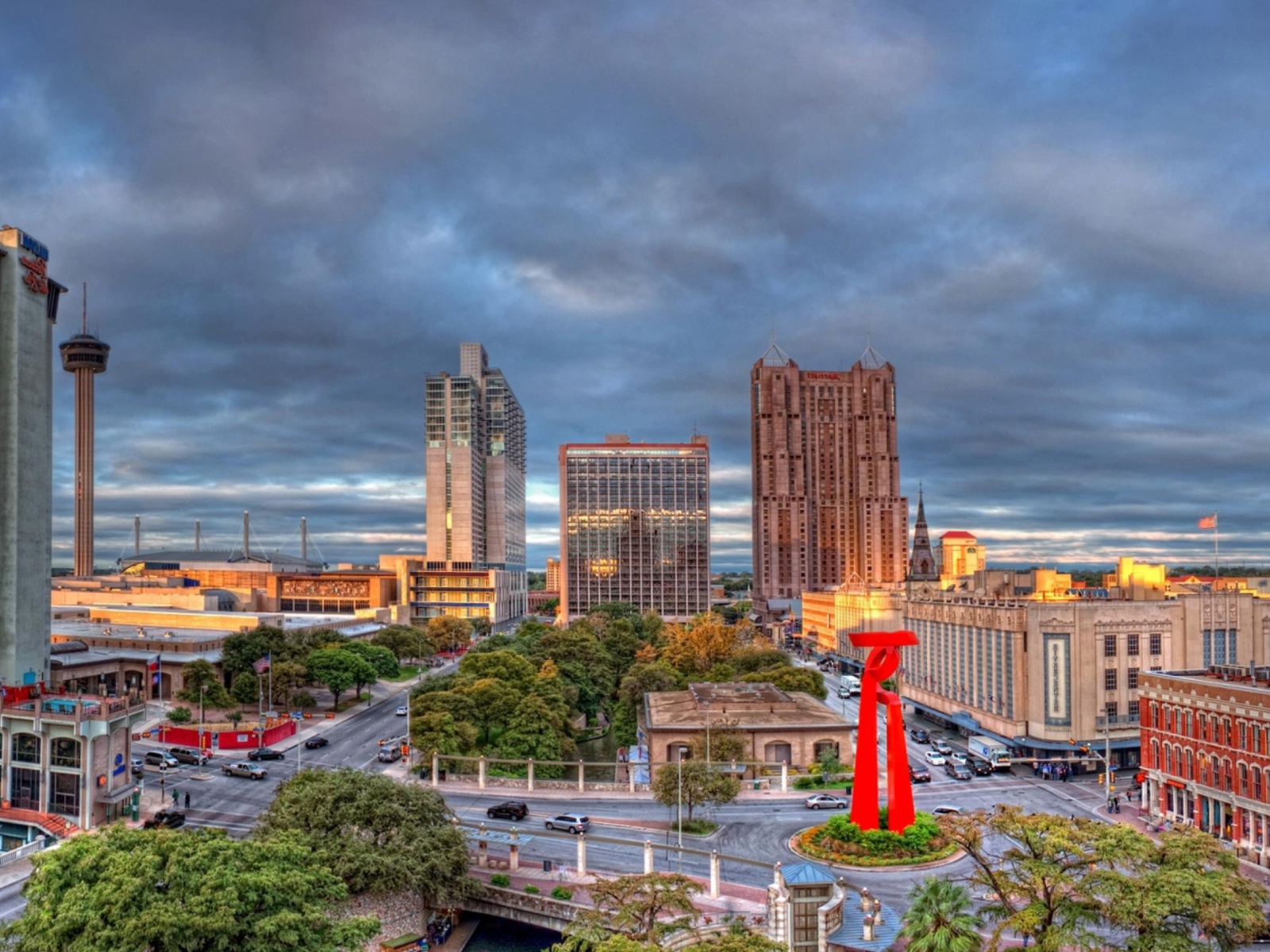 Fondo de pantalla San Antonio in Texas HDR 1600x1200