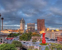 San Antonio in Texas HDR wallpaper 220x176