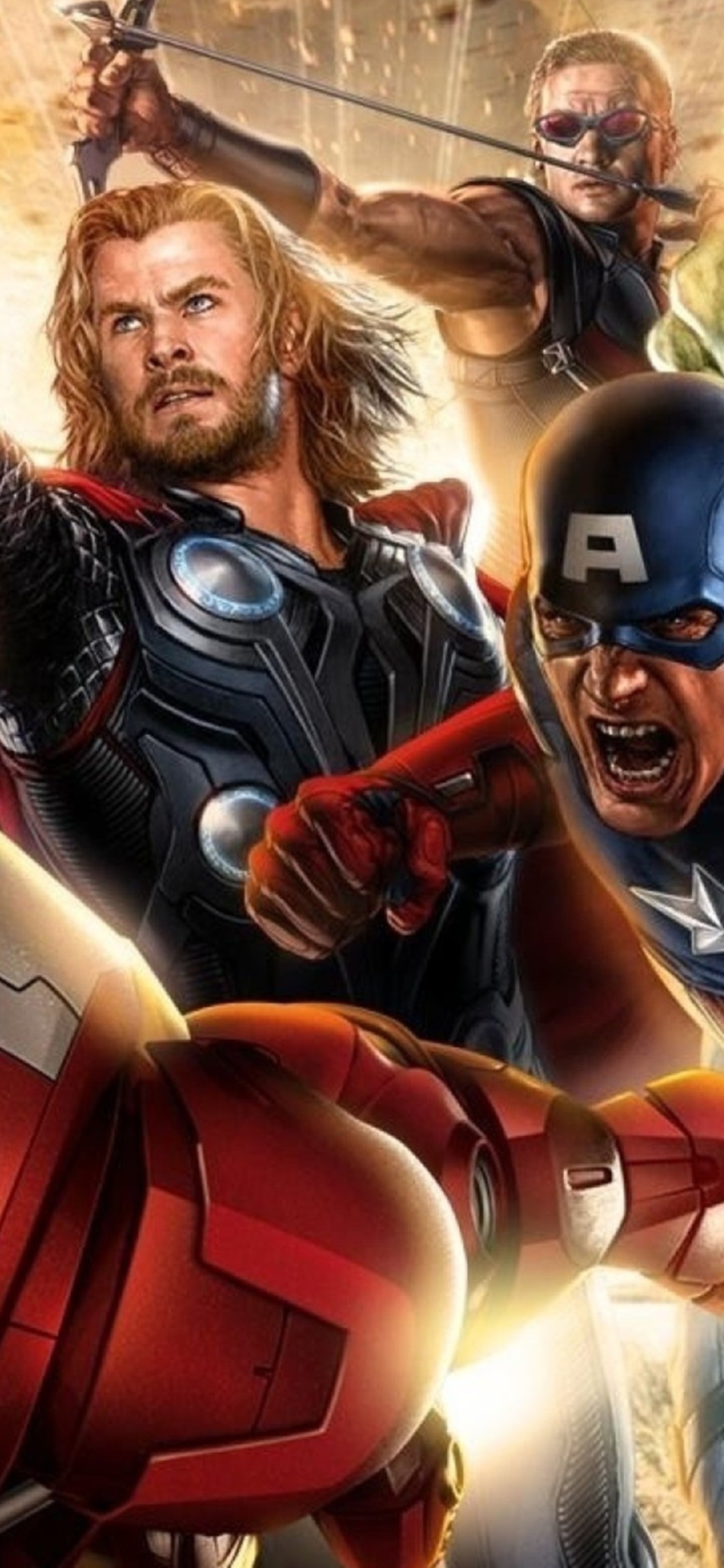 Avengers 2014 wallpaper 1170x2532