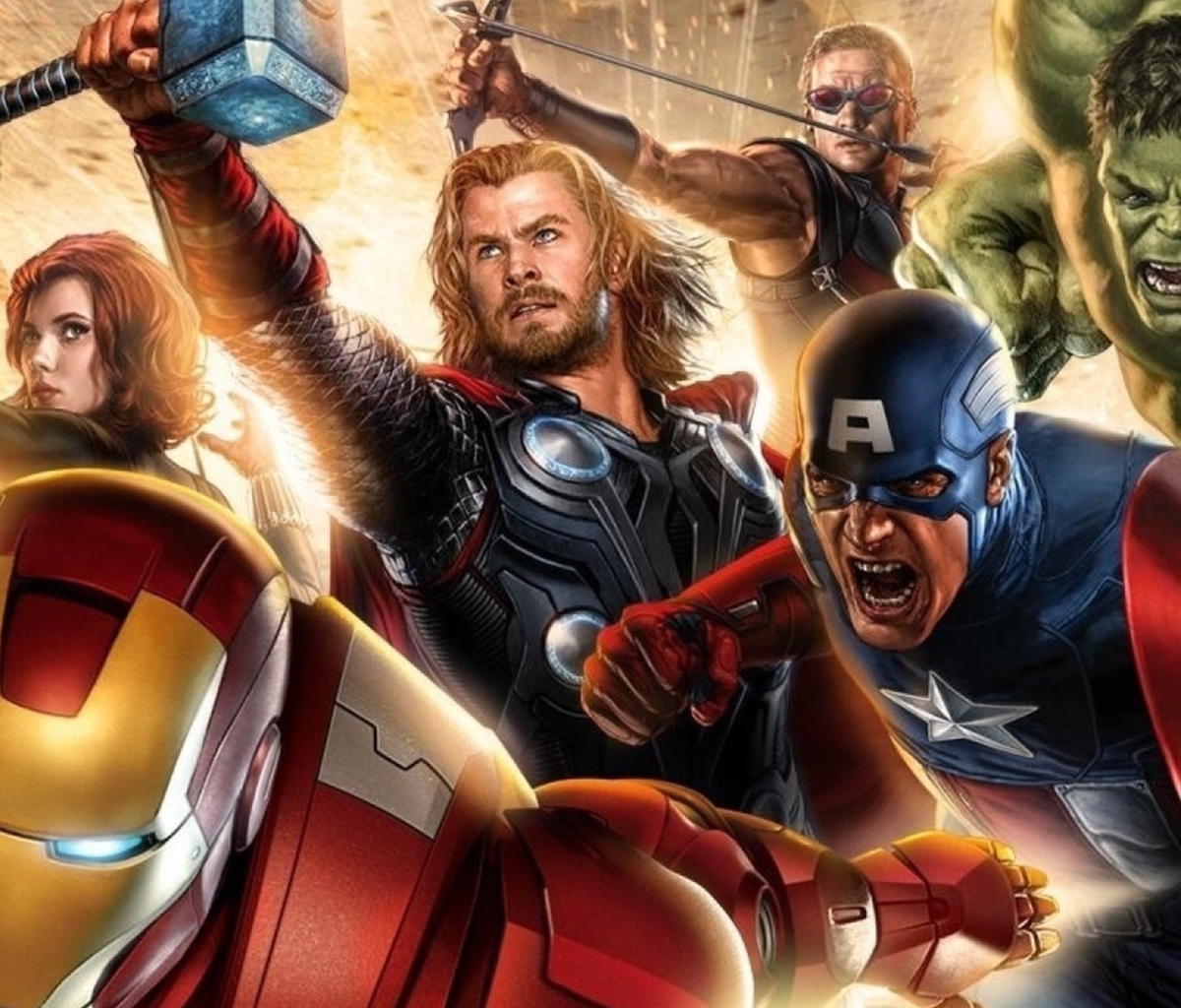 Das Avengers 2014 Wallpaper 1200x1024